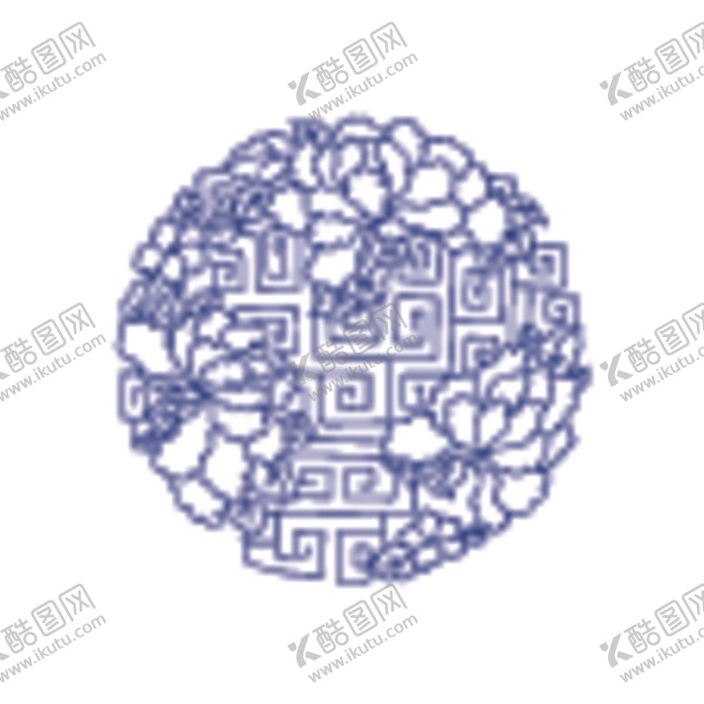 编号：94984601131035411668【酷图网】源文件下载-青花纹样