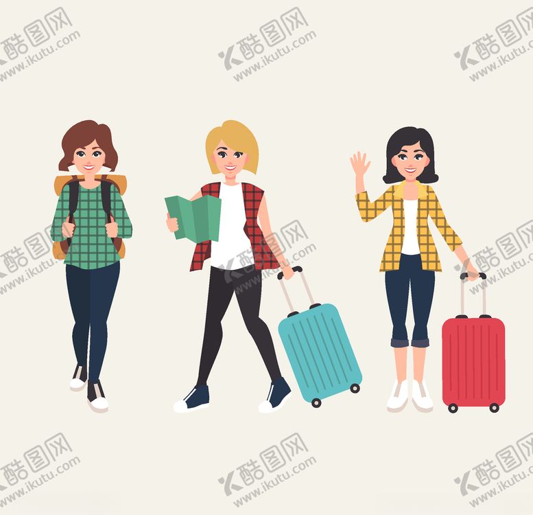 编号：32630306182149104582【酷图网】源文件下载-旅客游客