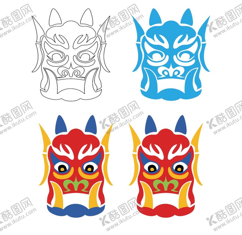 编号：97721909200027596617【酷图网】源文件下载-中国风少数民族装饰画合层