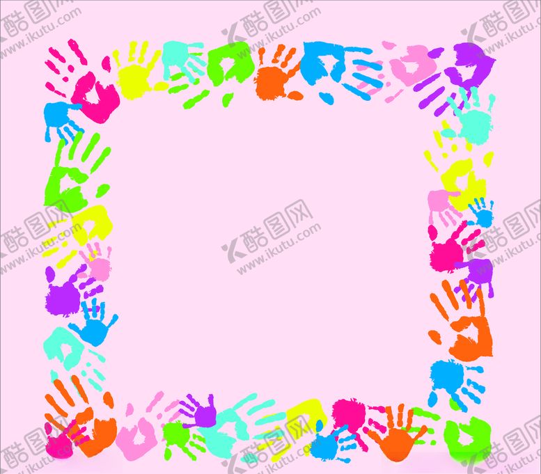 编号：44864010161143052048【酷图网】源文件下载-卡通儿童边框矢量