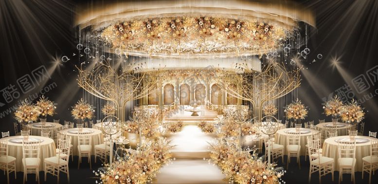 编号：49815609291257038412【酷图网】源文件下载-婚礼效果图