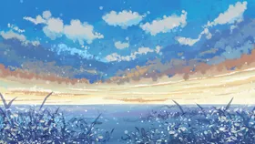 小清新简约创意海报图片女孩境手绘唯美