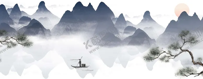 编号：37192510120715013914【酷图网】源文件下载-水墨背景