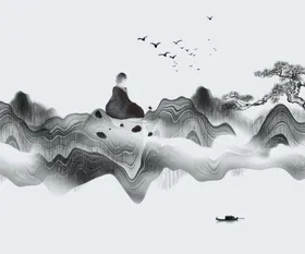 水墨山水