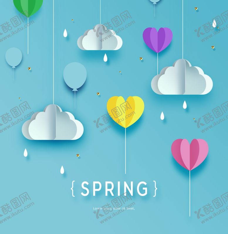 编号：99775705190130105041【酷图网】源文件下载-小清新简约创意海报图片