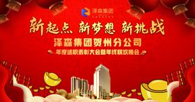 地产公司晚会背景