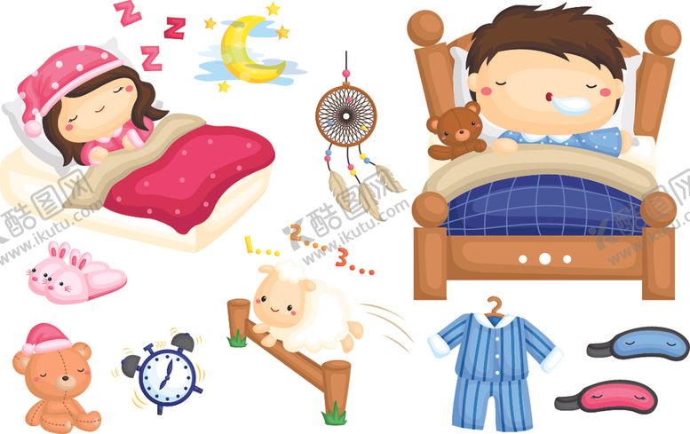 编号：70256006271728317898【酷图网】源文件下载-可爱儿童插画