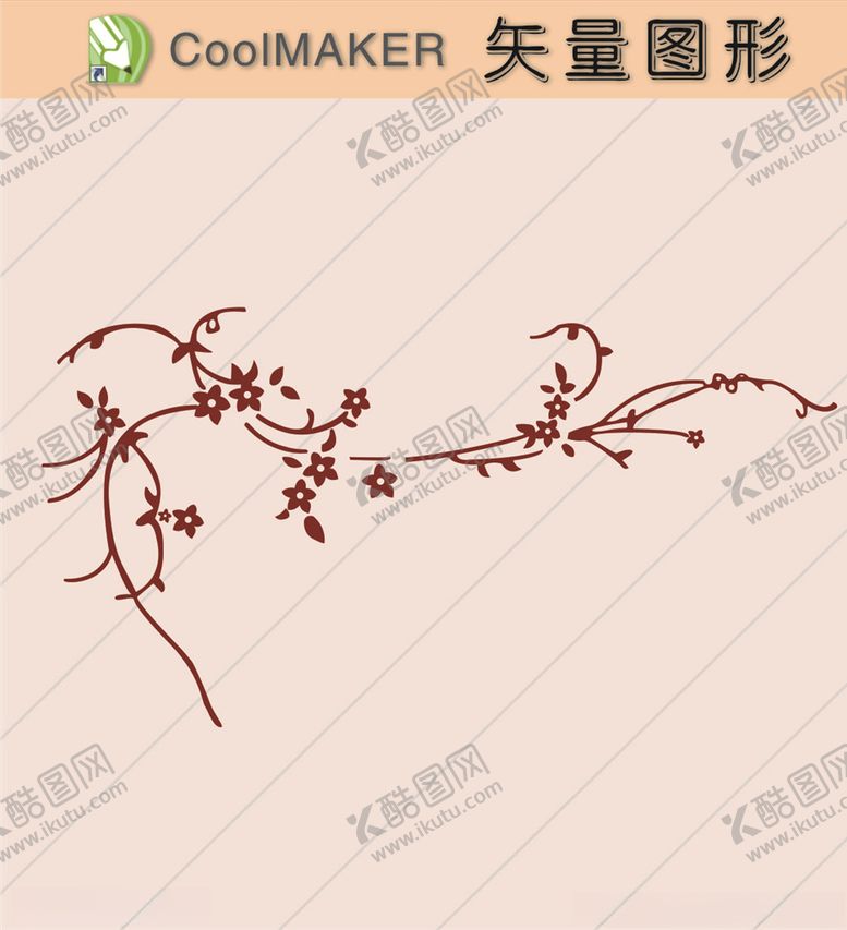 编号：71601507031809226020【酷图网】源文件下载-花草剪纸花草壁纸简洁手绘
