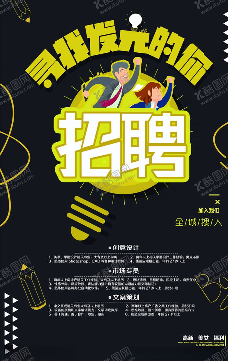 编号：48973406161239082042【酷图网】源文件下载-招聘海报