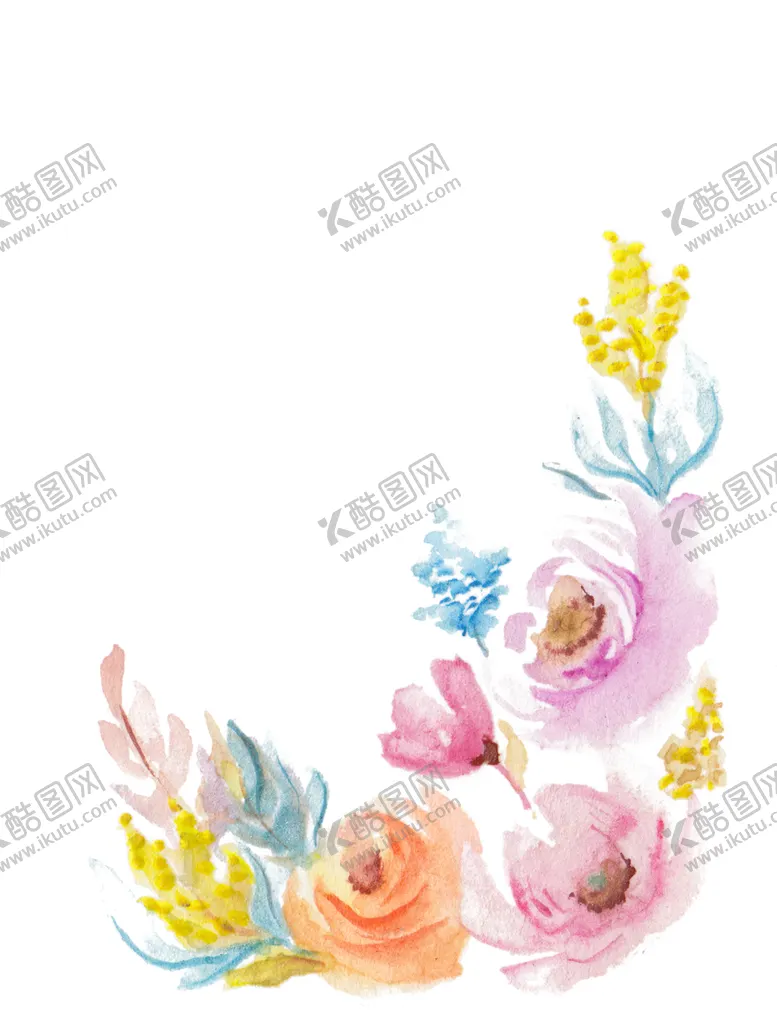 编号：60175312210219197176【酷图网】源文件下载-清新水彩
