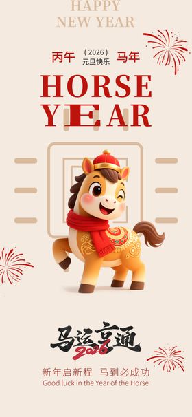 马年海报