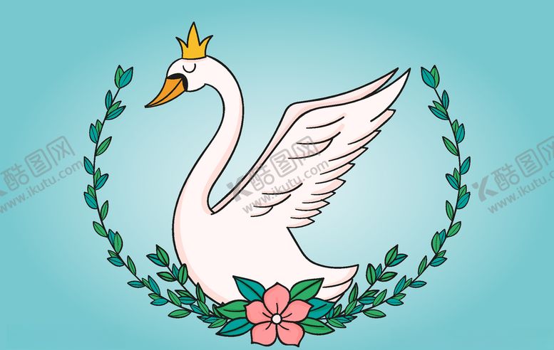 编号：90224306182044249038【酷图网】源文件下载-天鹅