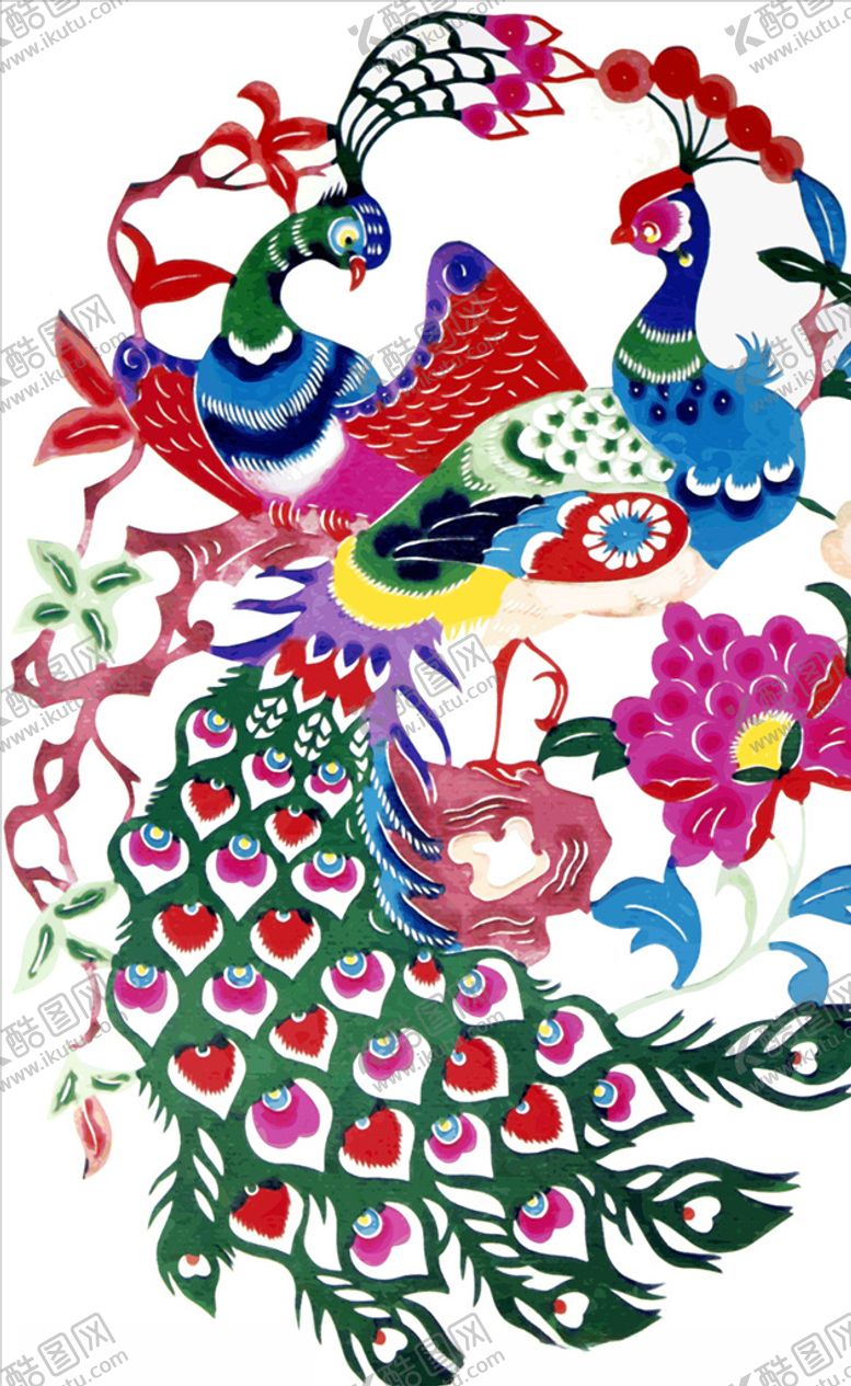 编号：92687706152245502586【酷图网】源文件下载-孔雀