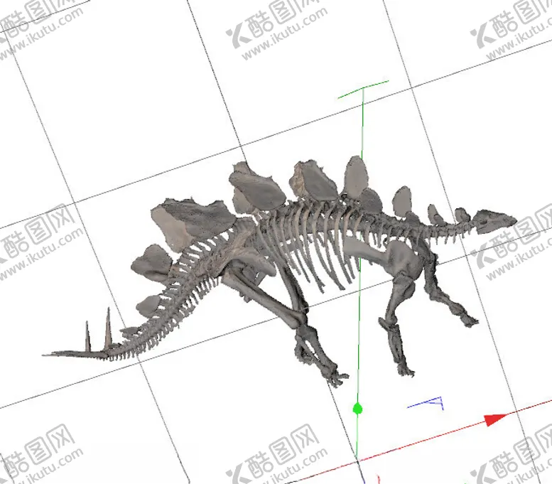 编号：54393002170928125458【酷图网】源文件下载-C4D模型骨头