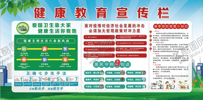 编号：65312809250638549342【酷图网】源文件下载-健康教育宣传栏