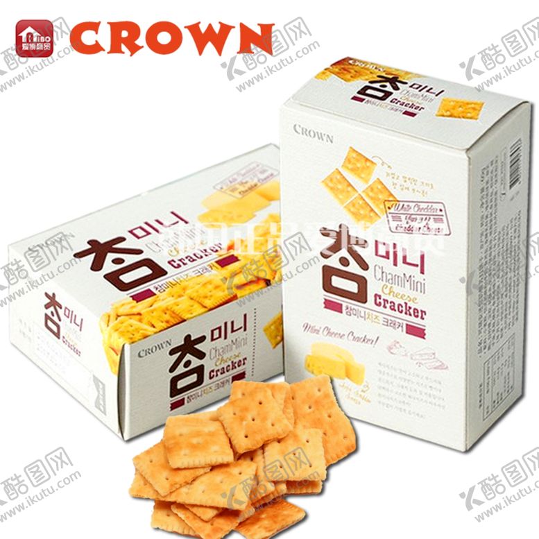 编号：37535210100213548016【酷图网】源文件下载-可瑞安迷你奶酪苏打饼干