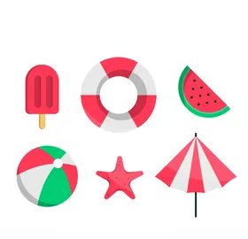 夏日元素