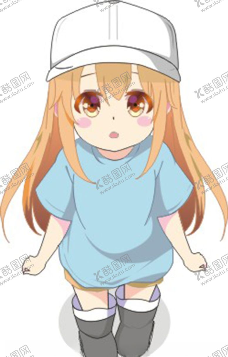 卡通小女孩可爱人物子人插画