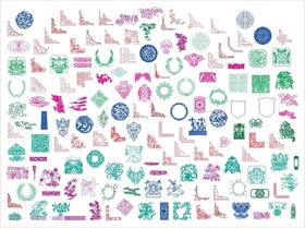 角花边框花纹花边