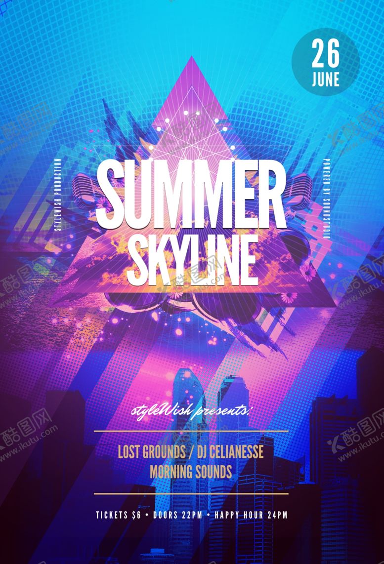 编号：63580909140849576941【酷图网】源文件下载-年轻时尚炫彩背景