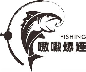 钓鱼狩猎探险LOGO元素