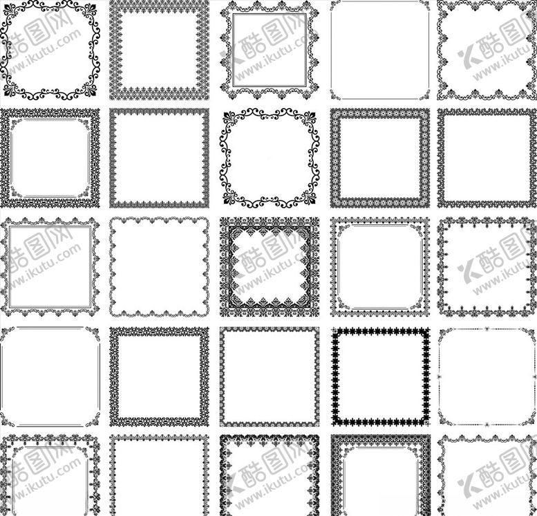 编号：22106810031206054092【酷图网】源文件下载-矢量边框