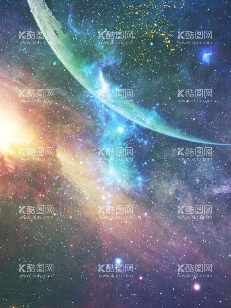 编号：92035703210628178621【酷图网】源文件下载-科幻星球背景素材