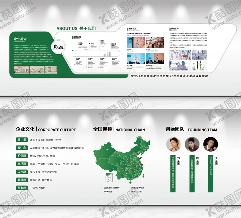 编号：25399104200054507755【酷图网】源文件下载-企业文化墙 