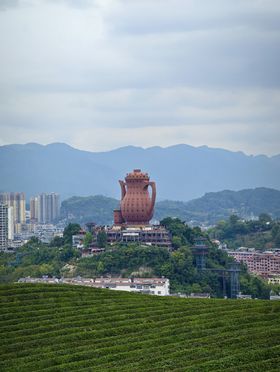 湄潭茶壶风景
