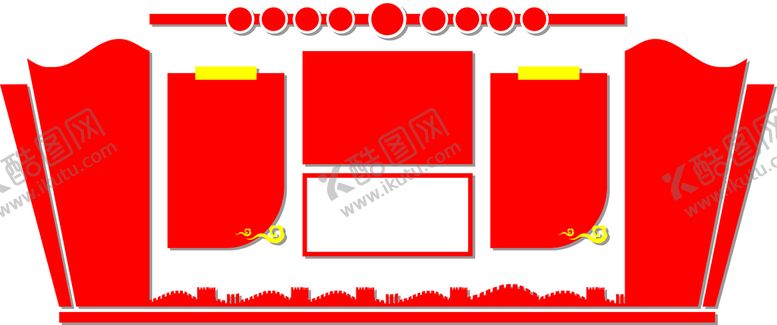 编号：59950602100455029233【酷图网】源文件下载-党建墙