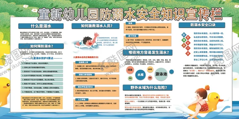编号：58649209271510449201【酷图网】源文件下载-溺水安全知识