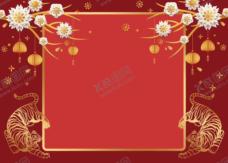编号：43256809160832337631【酷图网】源文件下载-新春背景