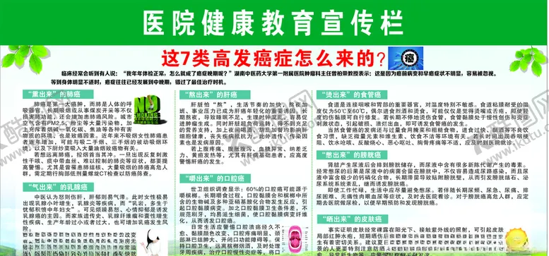 编号：97775209250223593240【酷图网】源文件下载-医院宣传栏