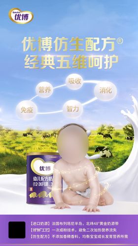 编号：39628009230718426235【酷图网】源文件下载-优博奶粉海报