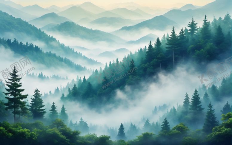 编号：54020402171032347695【酷图网】源文件下载-山林背景