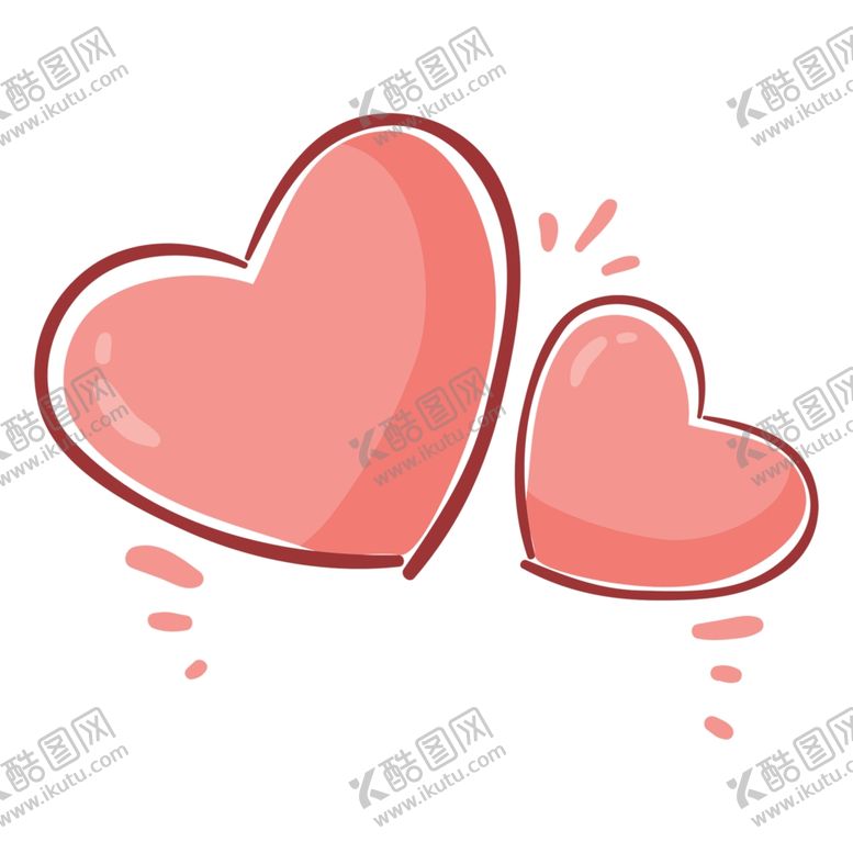 编号：43022502030716443541【酷图网】源文件下载-爱心心形