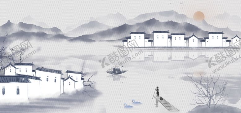 编号：44399509252020052073【酷图网】源文件下载-中式背景墙中式背景素材背景