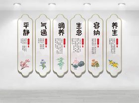 中医养生文化墙