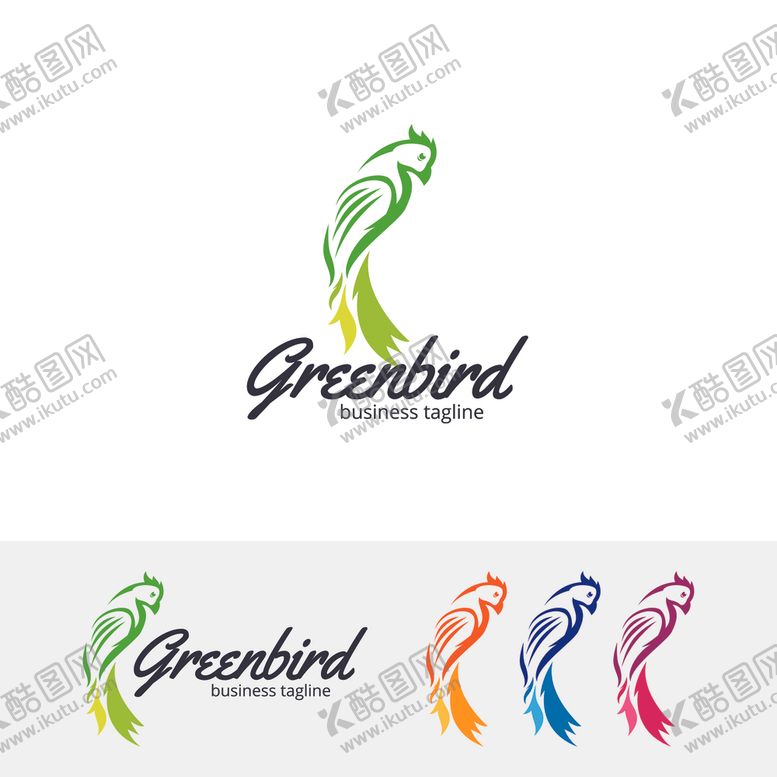 编号：35270509260546181669【酷图网】源文件下载-禽类LOGO标志