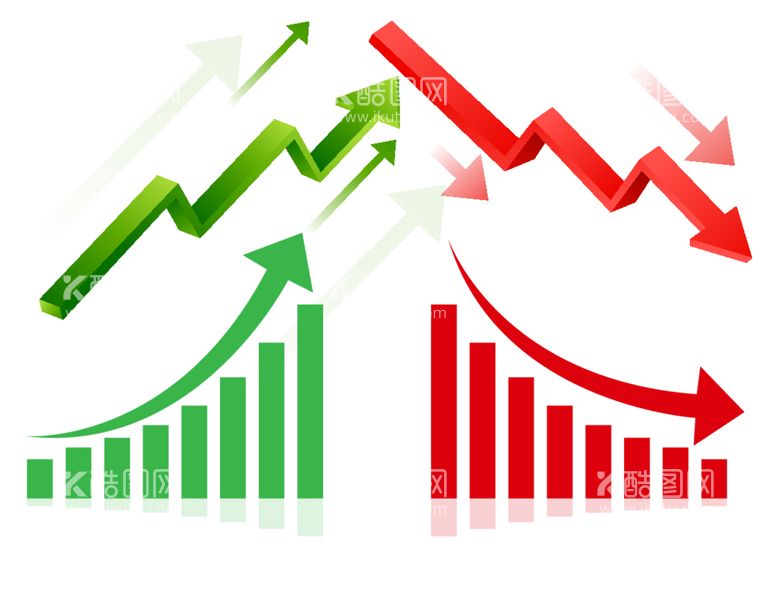 编号：11581112101852001272【酷图网】源文件下载-上升下降箭头