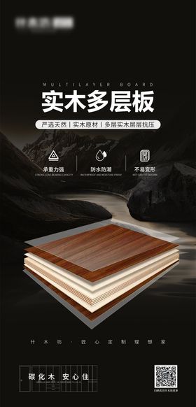 全屋定制板材海报