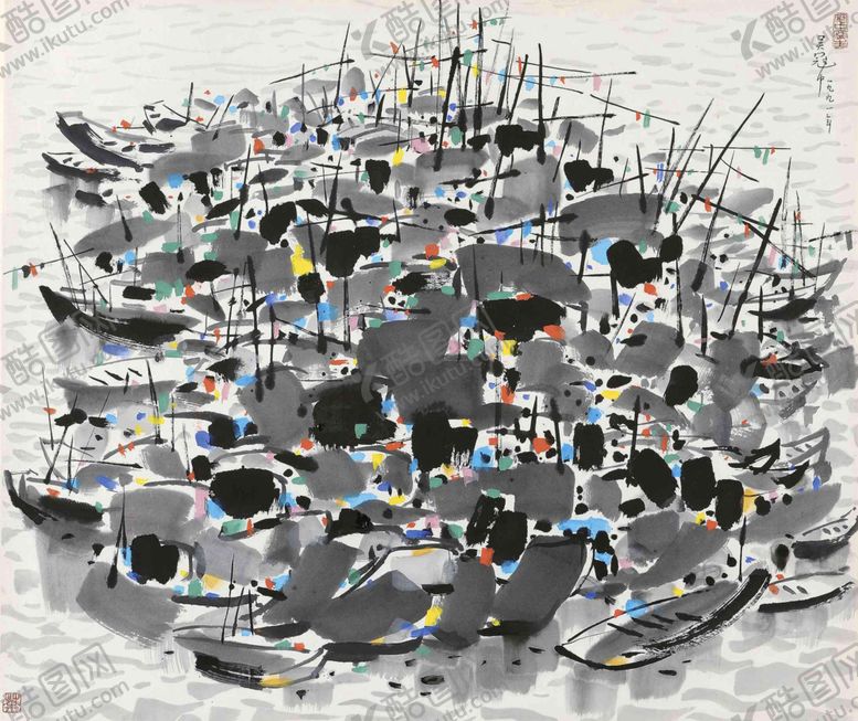 编号：60556209261122517035【酷图网】源文件下载-山水风景水墨国画