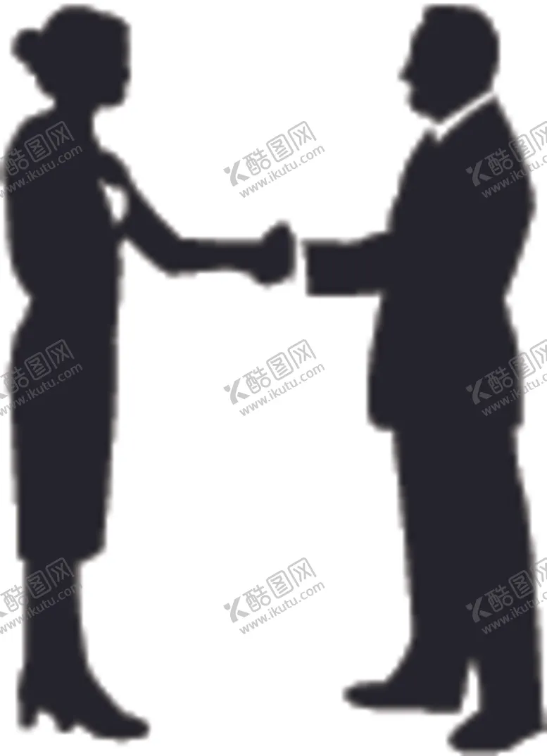 编号：96963806191454564947【酷图网】源文件下载-商务人士剪影