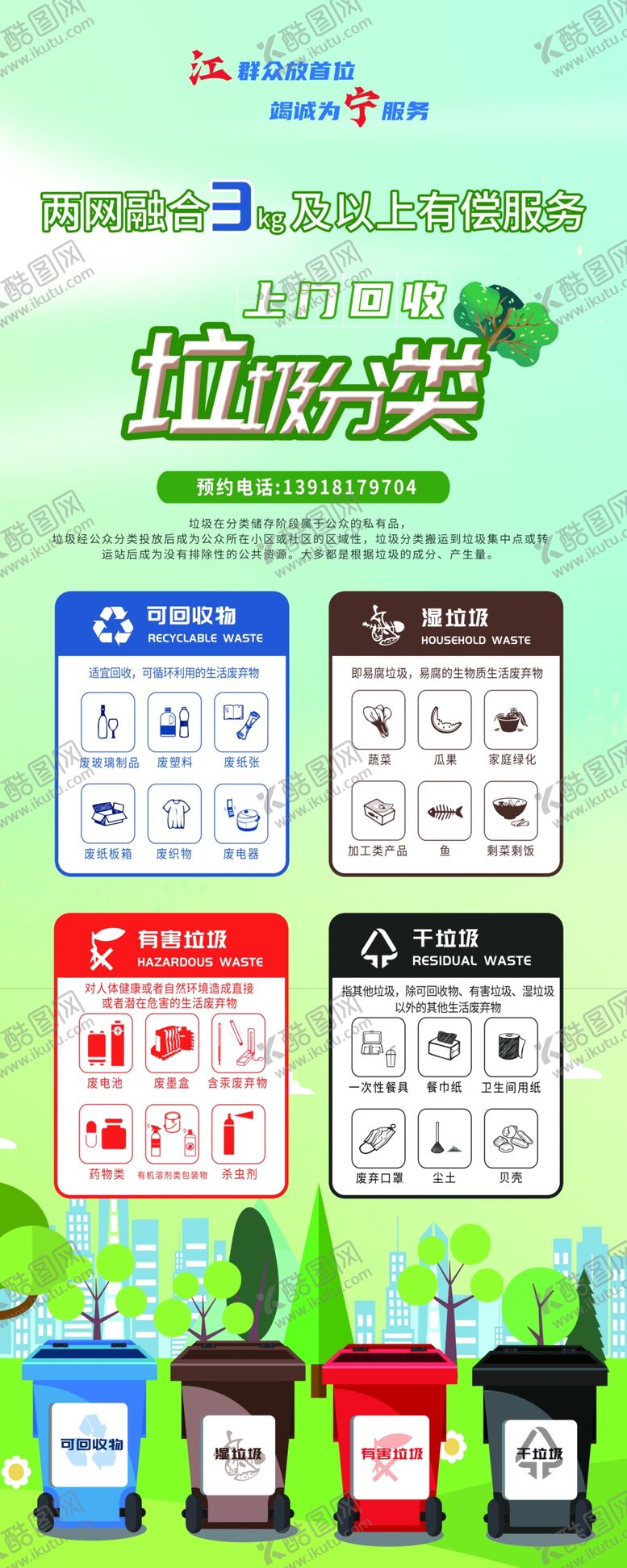 编号：93848311020951299278【酷图网】源文件下载-垃圾分类