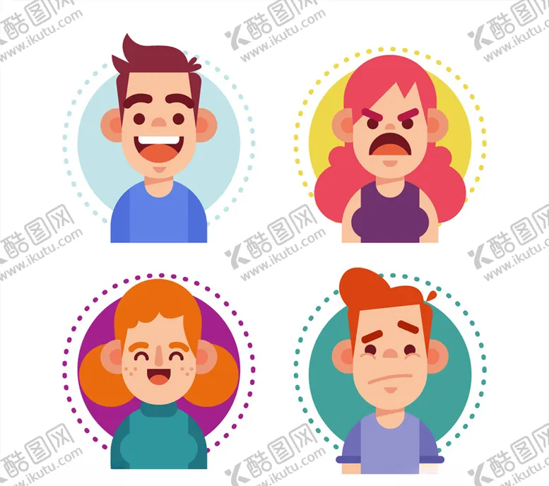 编号：20749007141456046042【酷图网】源文件下载-创意合影人物