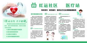 社区医疗服务宣传页