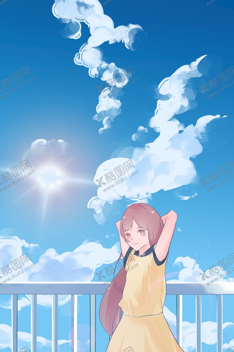 编号：33215610181416464834【酷图网】源文件下载-夏日背景