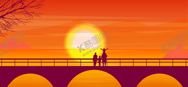 编号：15590405111545303874【酷图网】源文件下载-风景插画