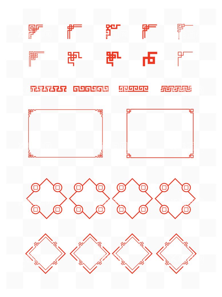 编号：57538111211918251754【酷图网】源文件下载-中国风标题框