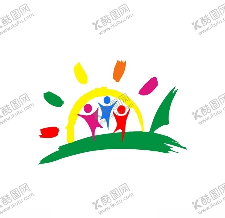 编号：26577007090728103159【酷图网】源文件下载-儿童阳光标识